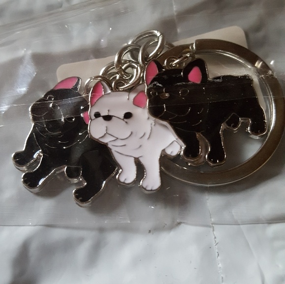 NEW Bulldog  KEYCHAIN - Picture 3 of 3
